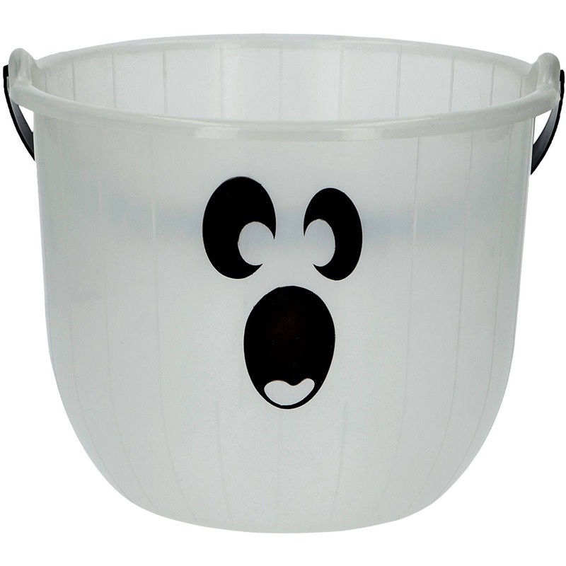 Folat - Bucket - Glow in the dark Ghost - Halloween - 20 x 20 cm