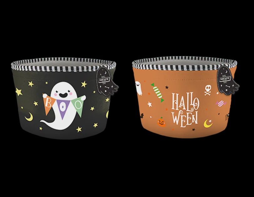 Embroidered Treat Basket