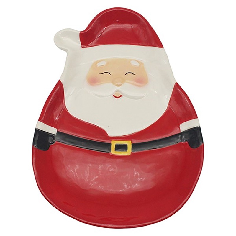 Lesser & Pavey - Xmas Novelty Plate Santa