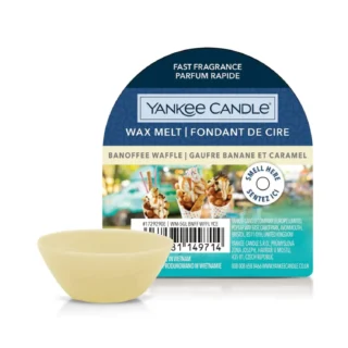 Yankee Candle Wax Melt - Banoffee Waffle