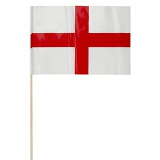 England Stick Flags for World Cup 2026 Party Decorations